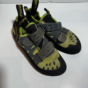 La Sportiva Tarantula Rock Indoor Climbing Shoes Gray Green 7 9 39.5 Athletic